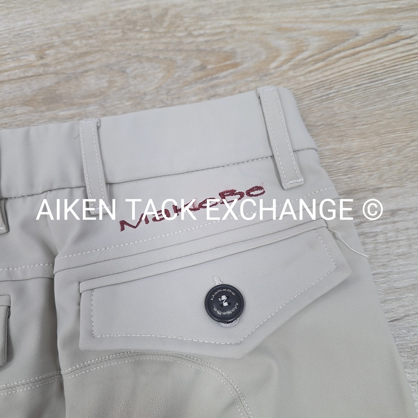 MakeBe Jessica Silicone Grip Knee Patch Breeches, Women's 6 (runs small)