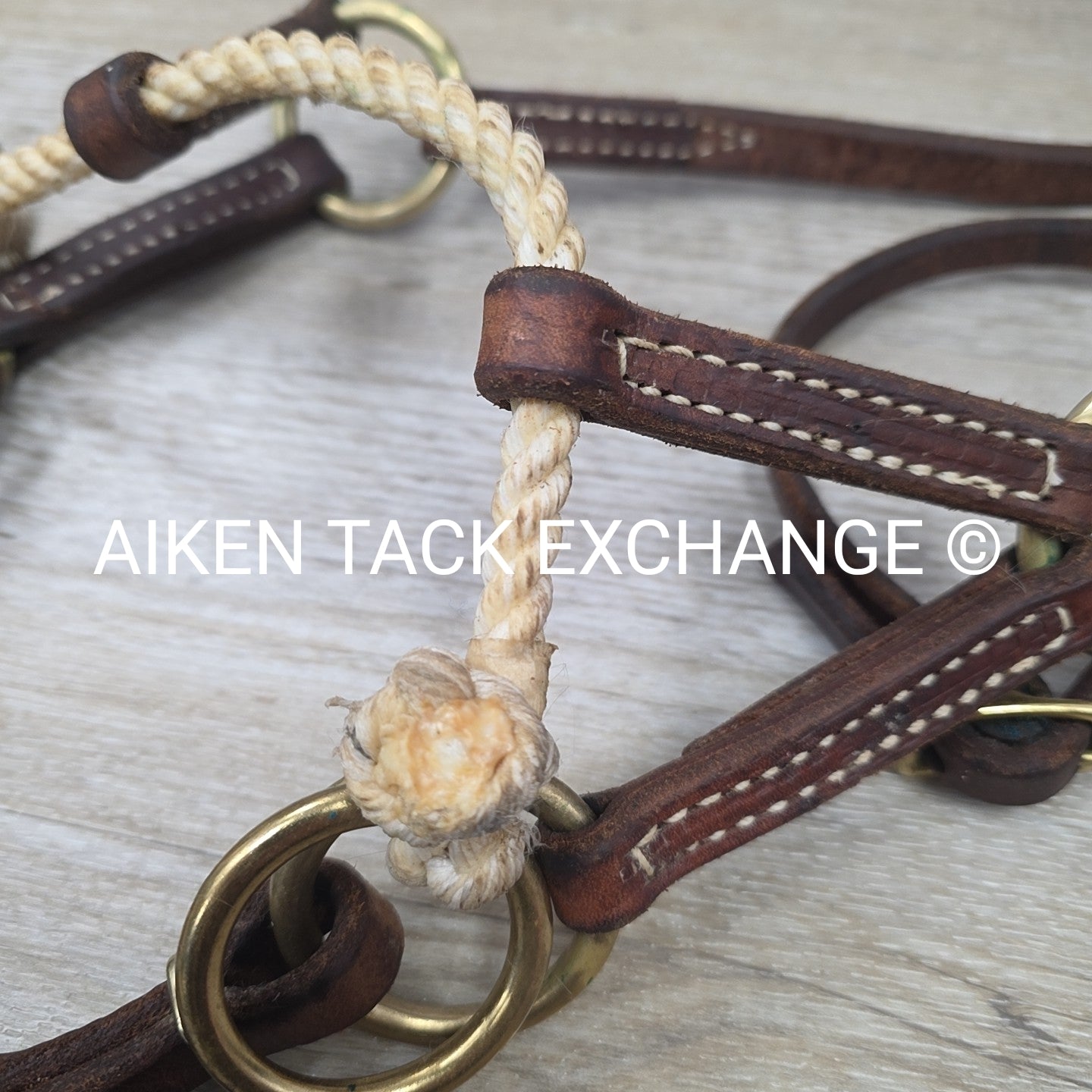 Warren Davis Bitless Bridle with Matching Split Reins