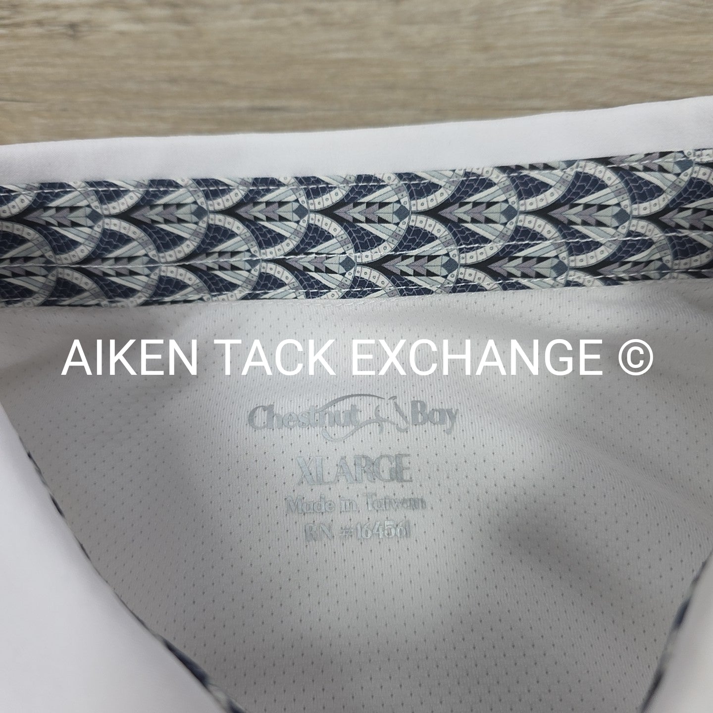 Chestnut Bay SkyCool Liberty Long Sleeve Show Shirt, Size X-Large