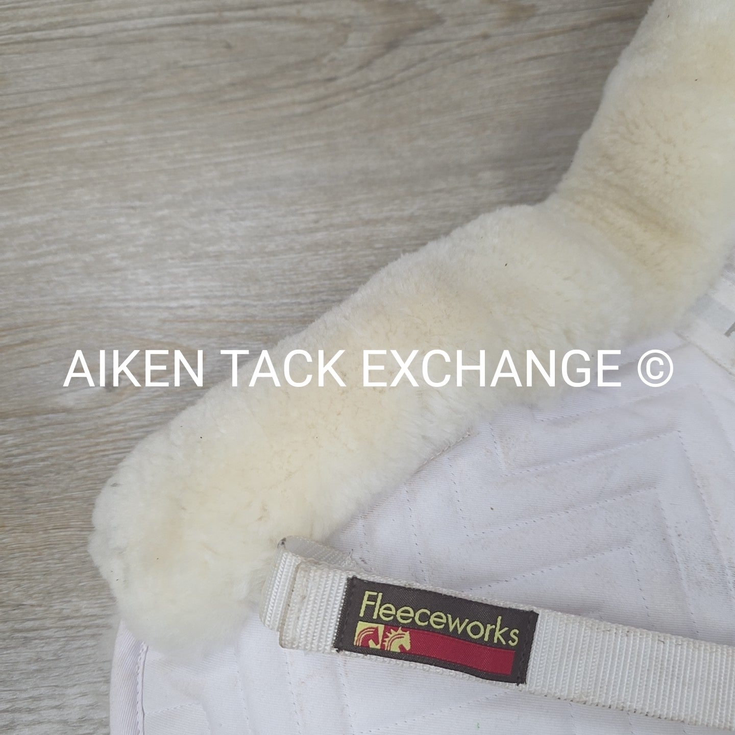 Fleeceworks Perfect Balance Rolled Edge Sheepskin Half Pad with Front Shims, Siz