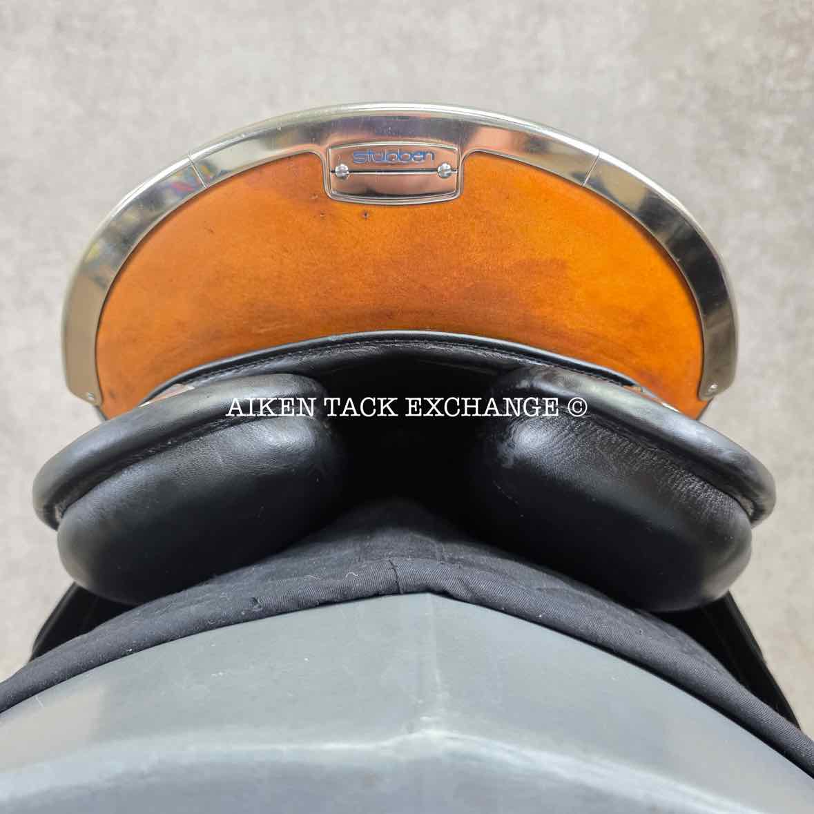 Stubben VSD Scout Endurance Saddle, 18" Seat, 32cm Tree - Wide, Wool Flocked Panels