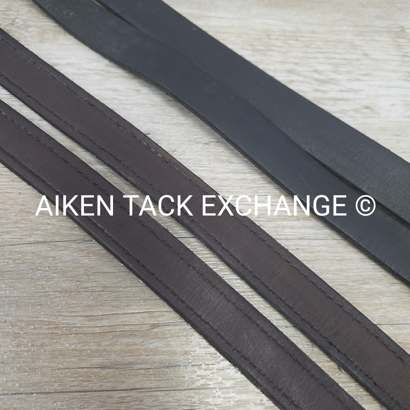BARGAIN BUNDLE: Tory Leather & Perri's Stirrup Leathers, Black & Brown, 60"