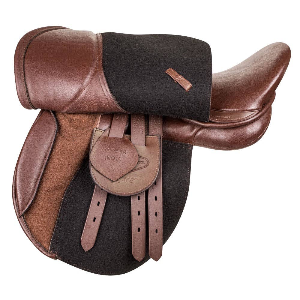 HDR Vegan-X All Purpose Pony IGP Saddle: Black / 16.5 / Regular
