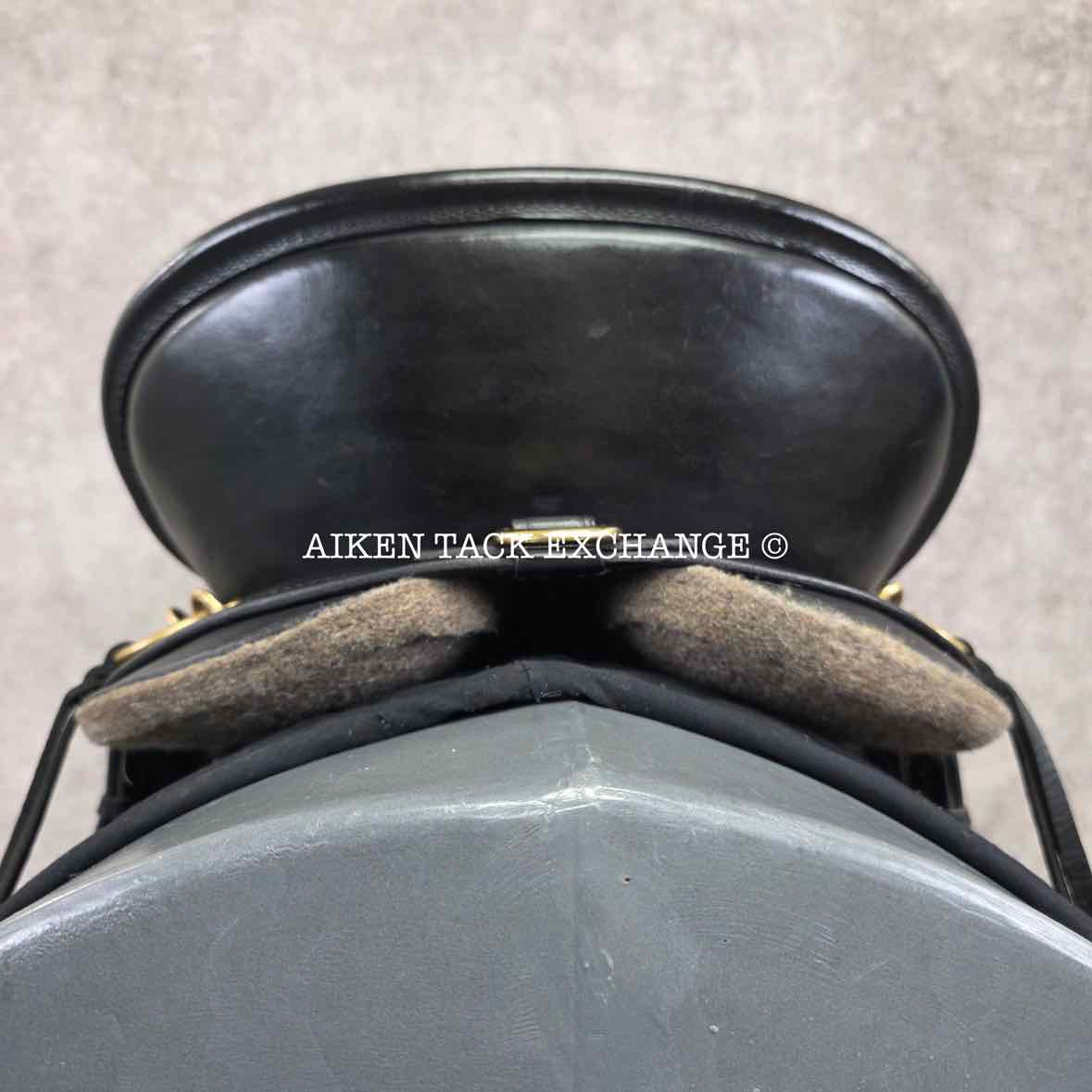 2005 Tucker 146 River Plantation Endurance Saddle, 17.5" Seat, Medium Tree - Semi QH Bars