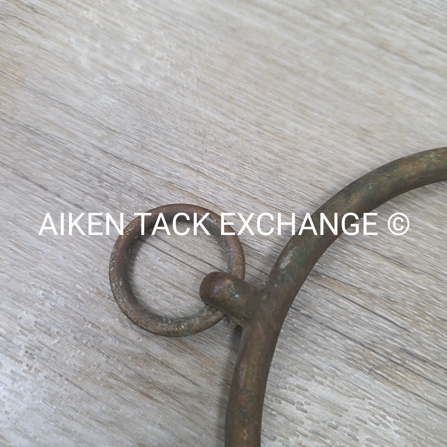 Chifney Anti Rearing Lead Bit, Straight Mouth, Solid Brass