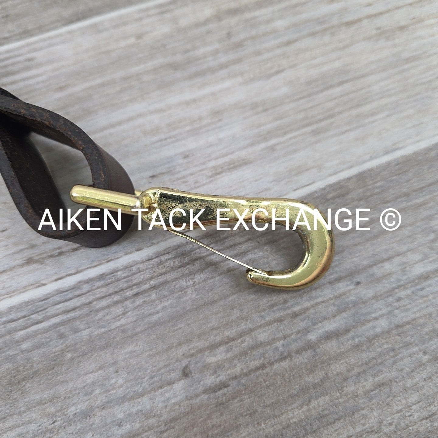 Plain Standing Martingale Attachment, Brown, Oversize