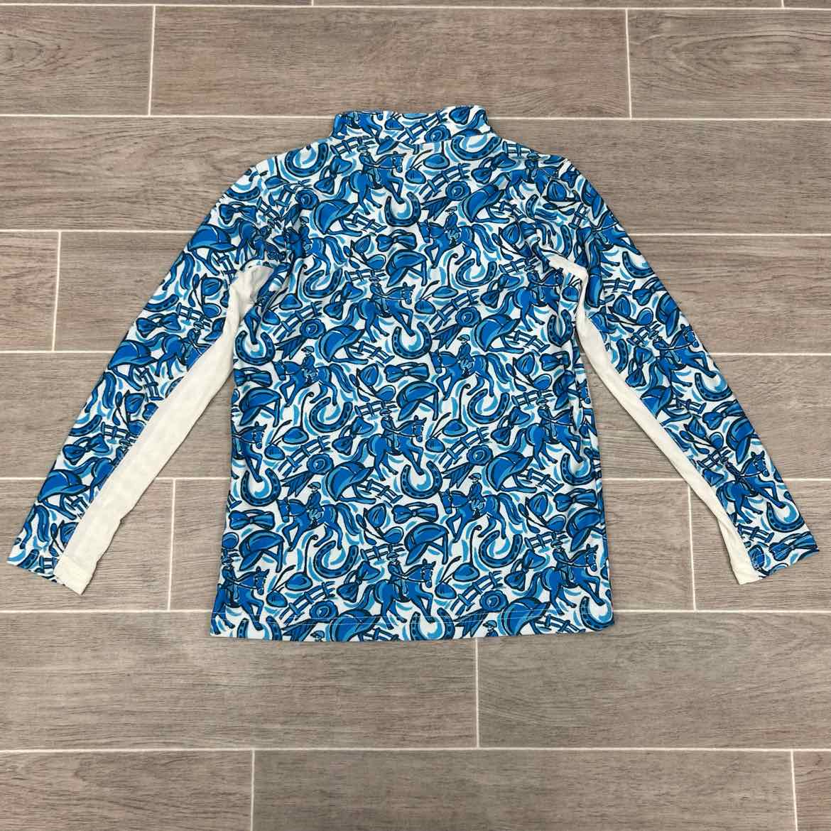 Belle & Bow Long Sleeve Sun Shirt, Size 12