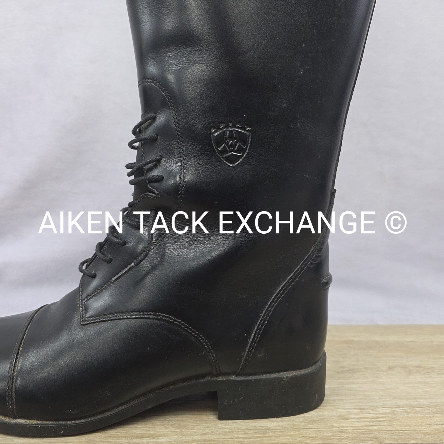 Ariat Heritage Contour Pull On Field Boots, Women's 9, Medium Height, Wide Calf