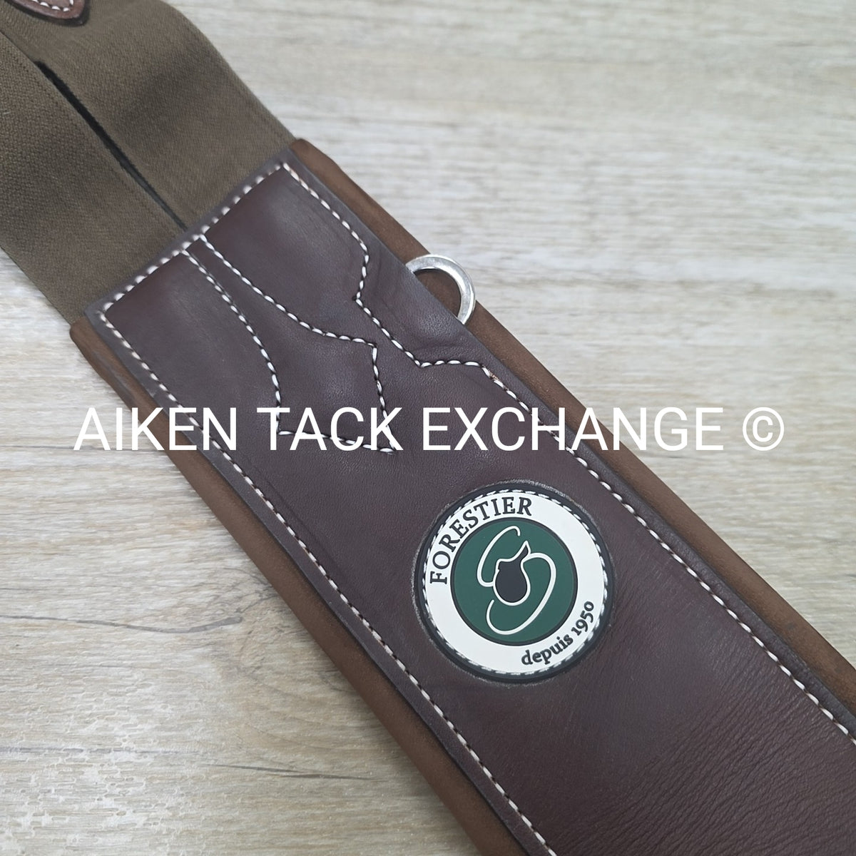 Forestier Long Belly Guard Girth, Brown, Size 50"