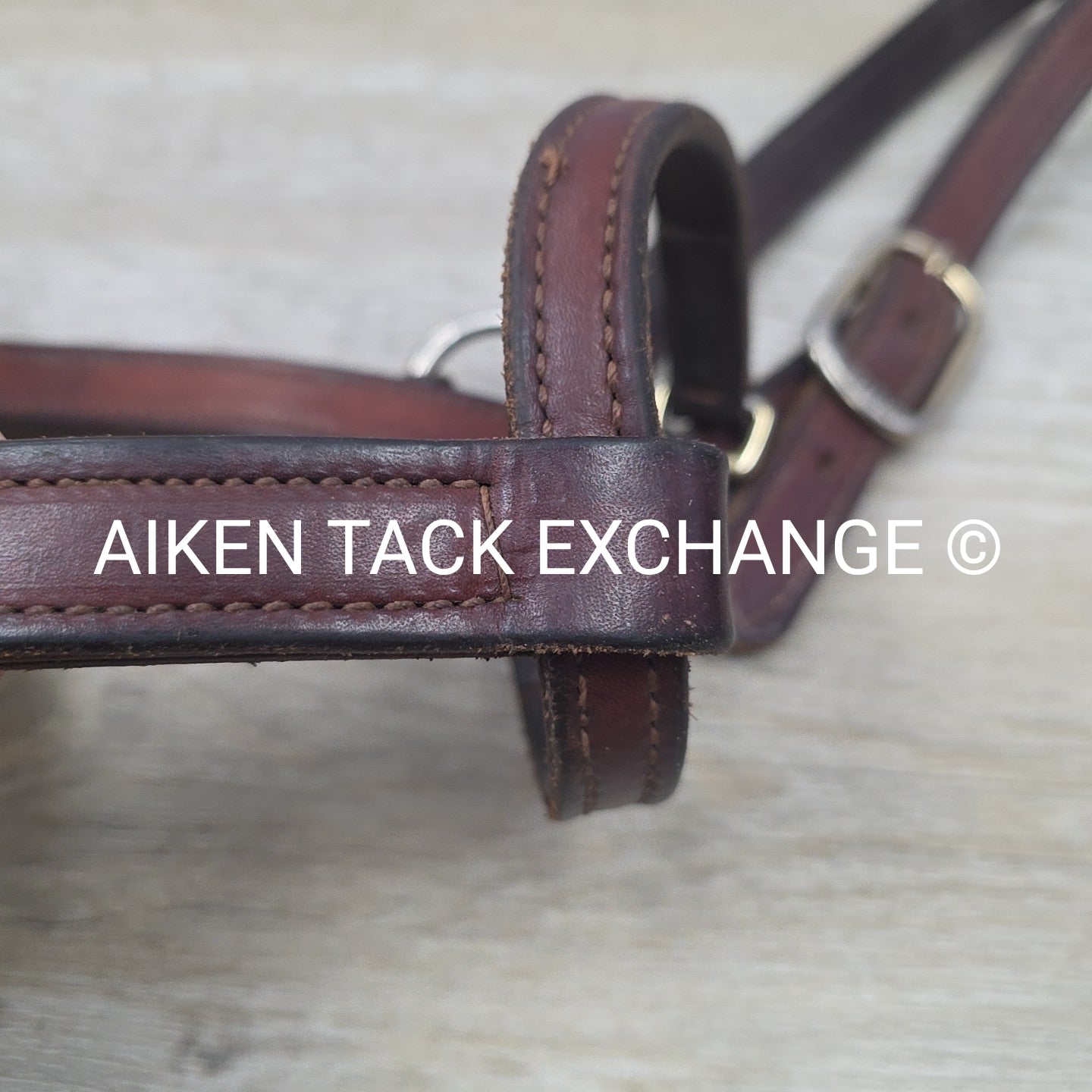 Perri's Leather Halter, Brown, Size Full