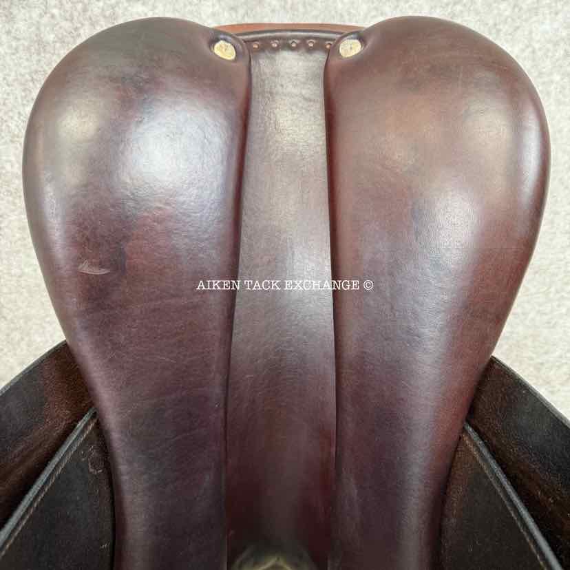 **SOLD** Beval The Natural Close Contact Jump Saddle, 17" Seat, Medium Tree, Foam Panels