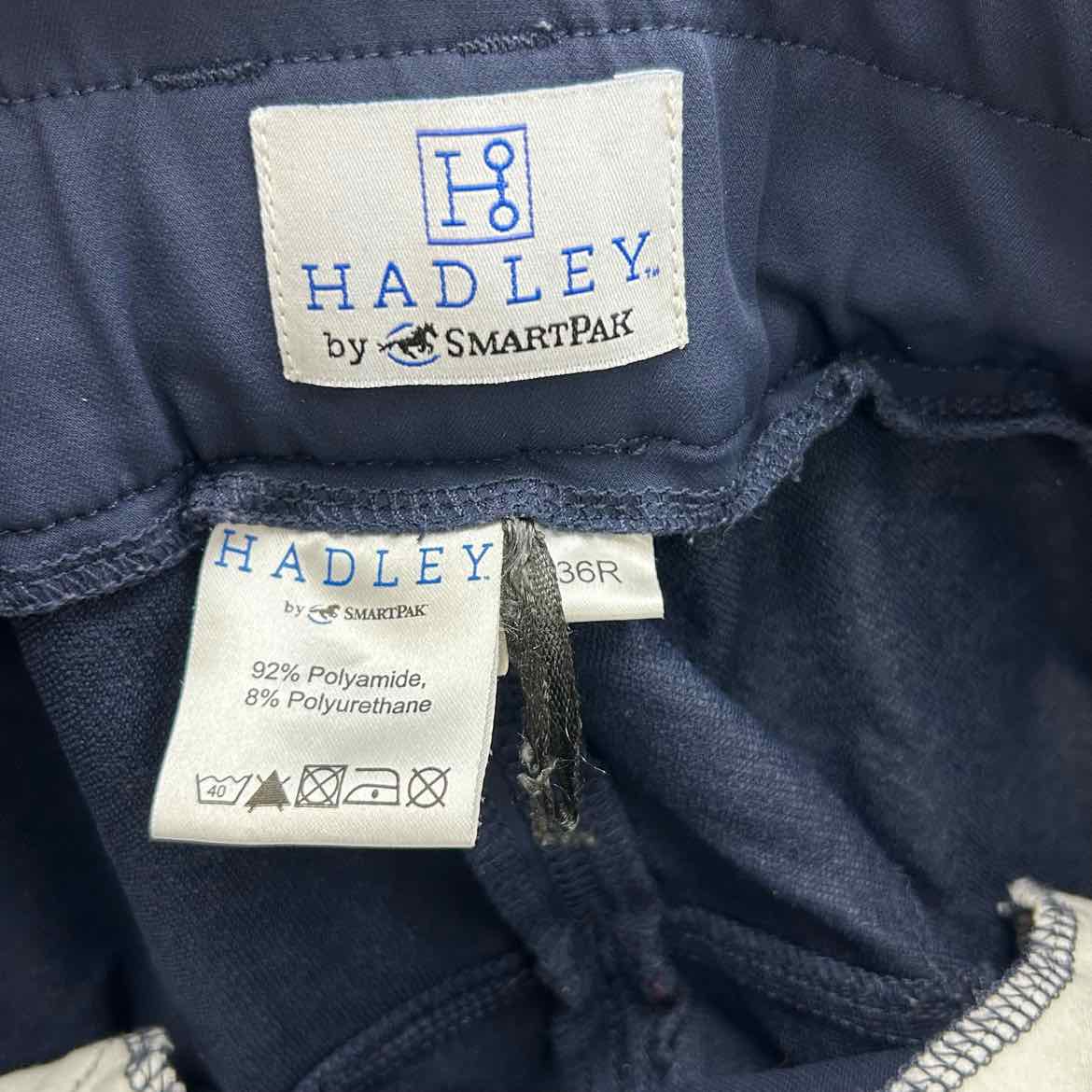 SmartPak Hadley Silicone Grip Full Seat Breeches, Size 36 R