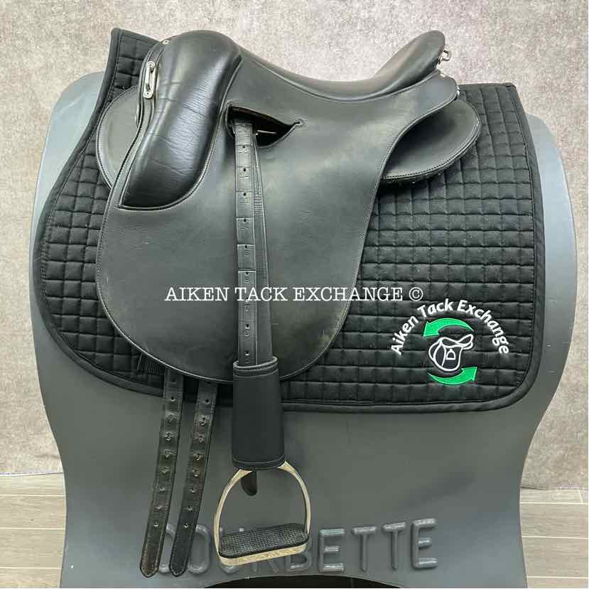 Timberline Evolution Dressage Endurance Saddle, 16" Seat, Auto-Adjusting Flex Panels