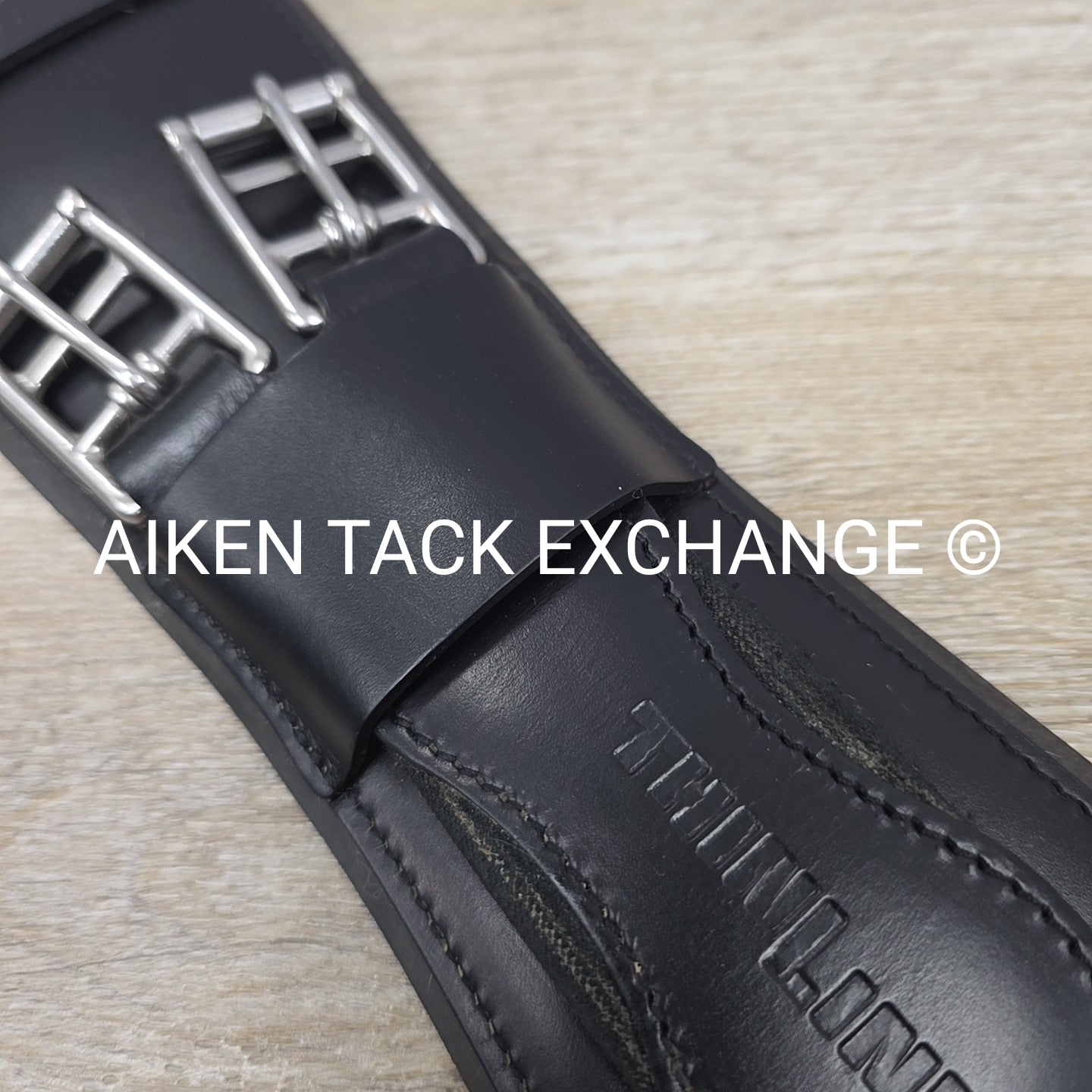 ThinLine Short Dressage Monoflap Girth, Blakc, 22"