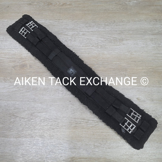 Dover Saddlery Rider's International Fleece Dressage Girth, Black, 26"