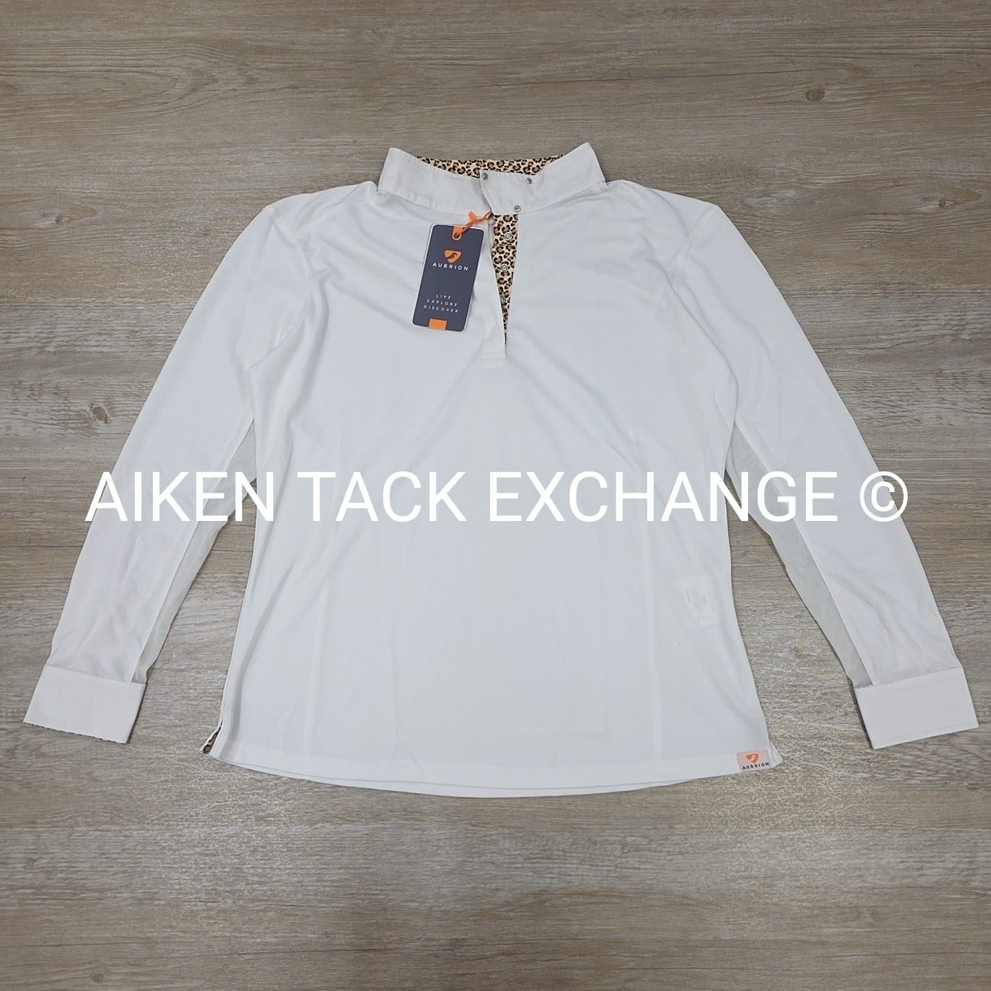 Aubrion Short Sleeve Sun Shirt, Women's XXLarge