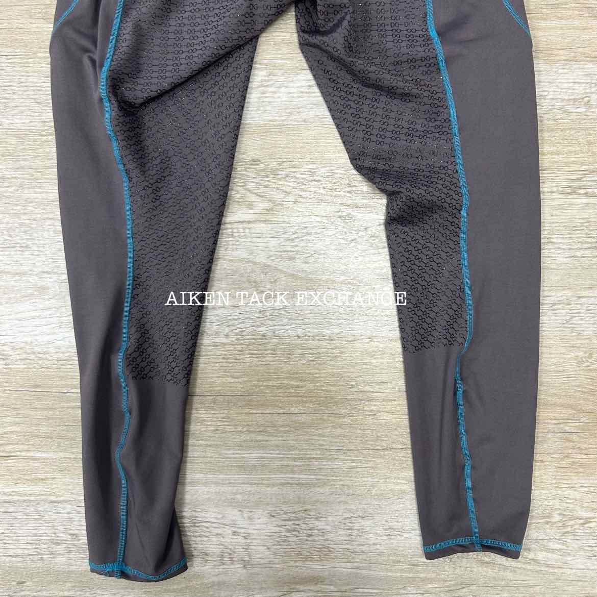 Dover Saddlery Silicone Grip Full Seat Riding Tights, Size Large