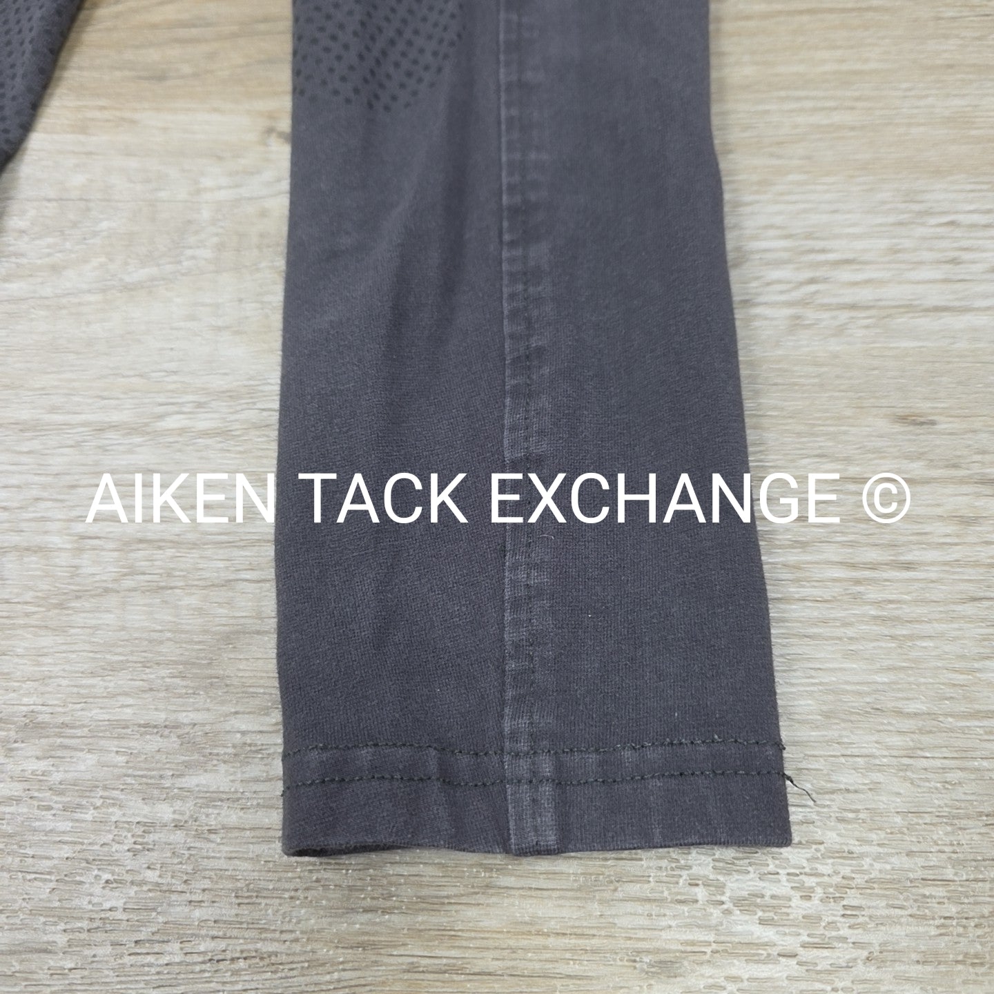 Dover Saddlery Riding Sport Silicone Grip Knee Patch Tights, Size 10