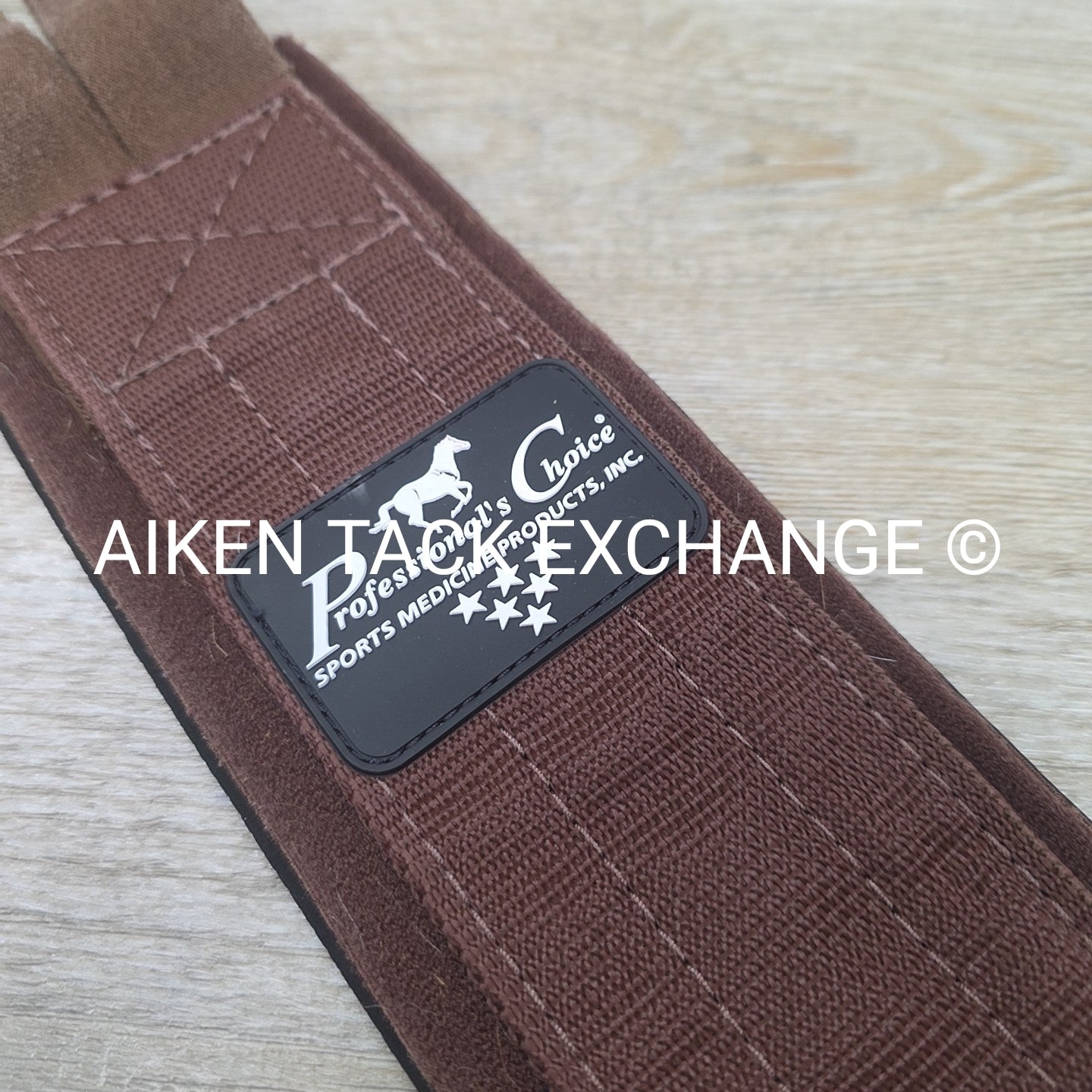 Professional's Choice SMx Double Elastic Girth, Brown, 48"