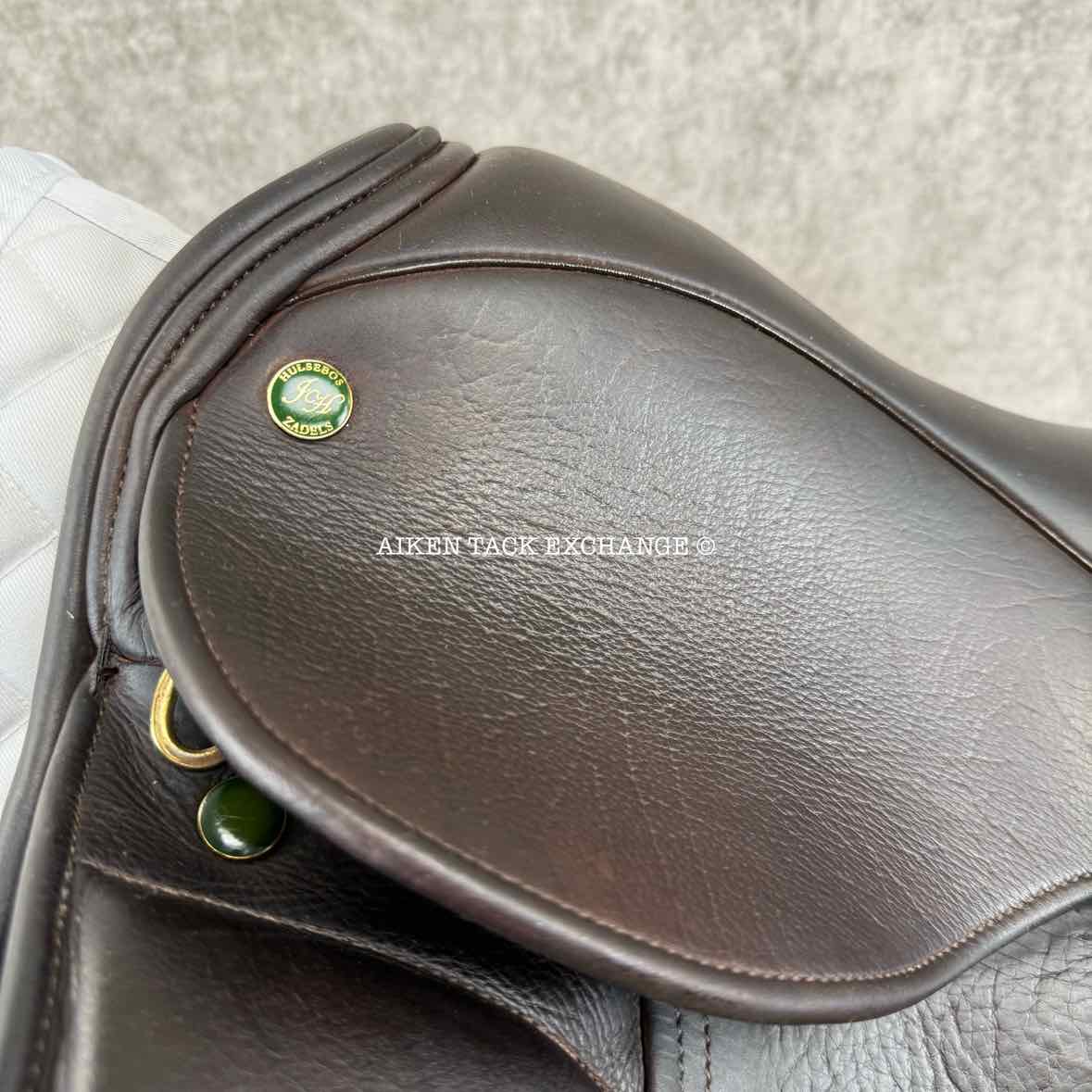 2011 Hulsebos DR CC Dressage Saddle, 17.5" Seat, Medium Wide Tree, Wool Flocked Panels