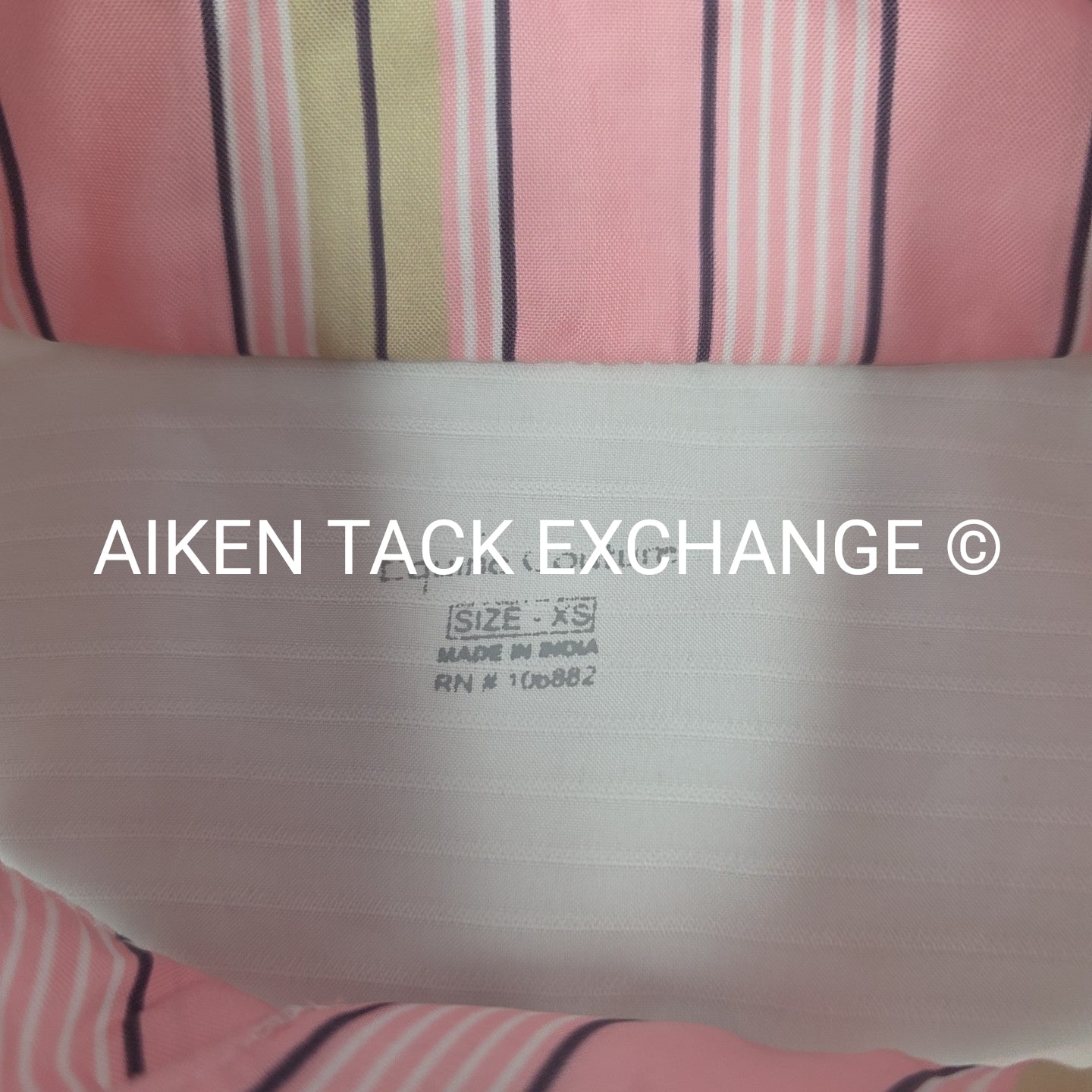 Equine Couture Long Sleeve Show Shirt, X-Small