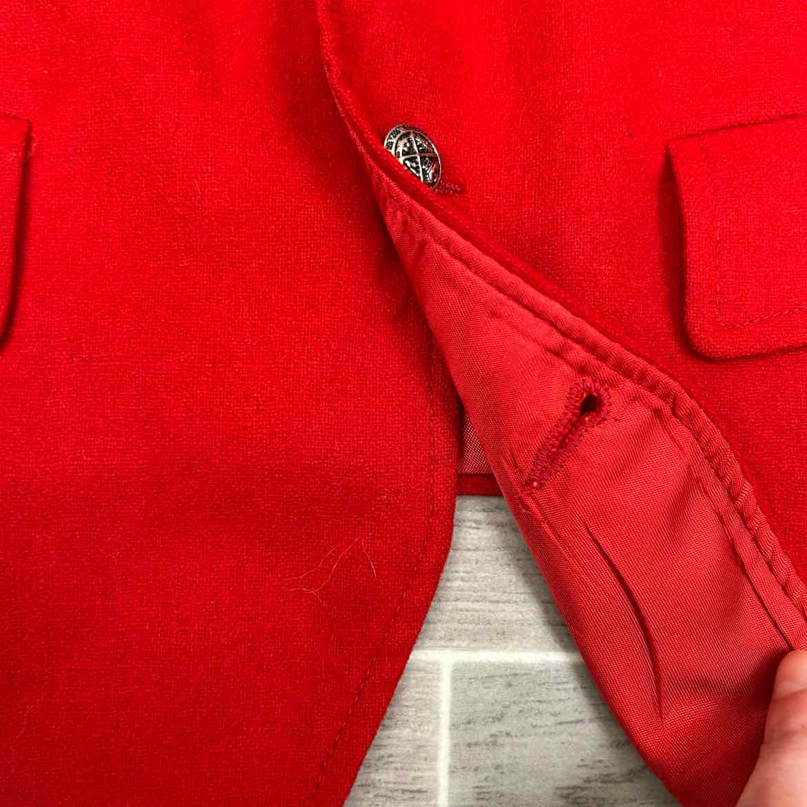 Pendleton Wool Vest, Size 44
