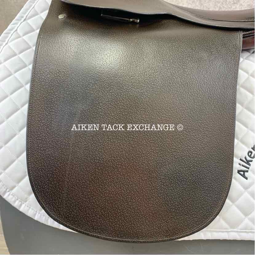 Lane Fox Cutback Saddle Seat Show Saddle, 19" Seat, Made in England