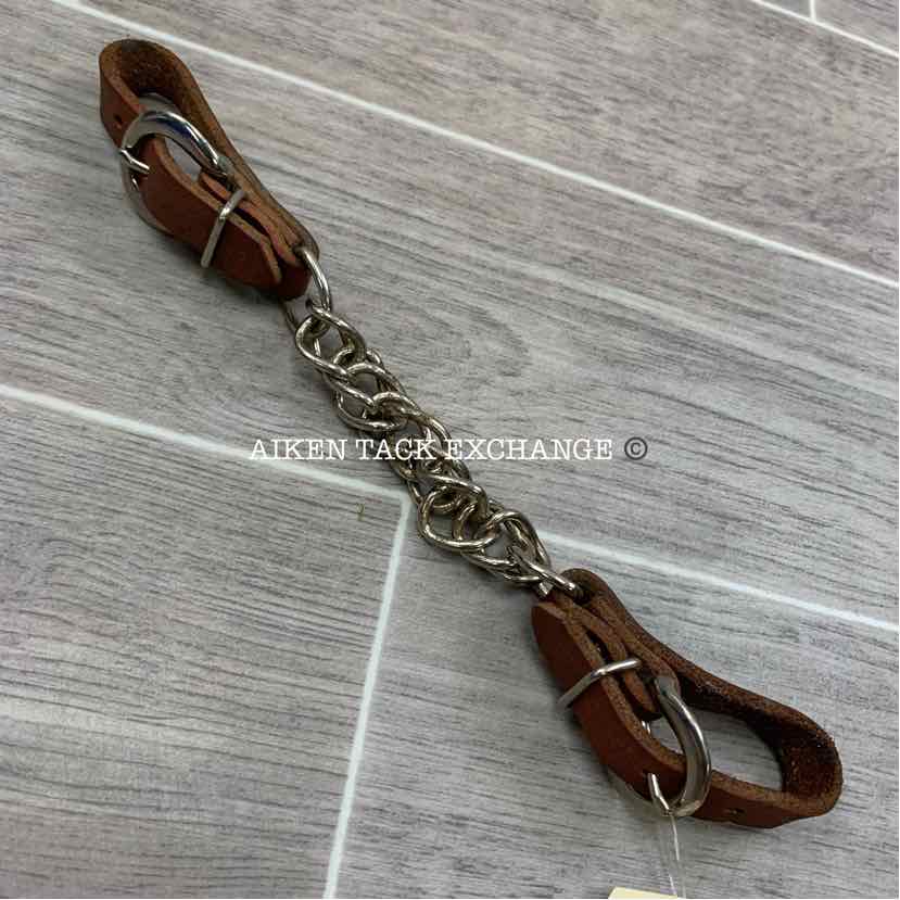 Leather Curb Chain
