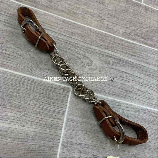 Leather Curb Chain