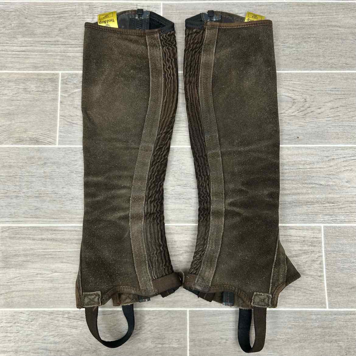 Tredstep Original Suede Half Chaps, Size 13" Calf 18" Height