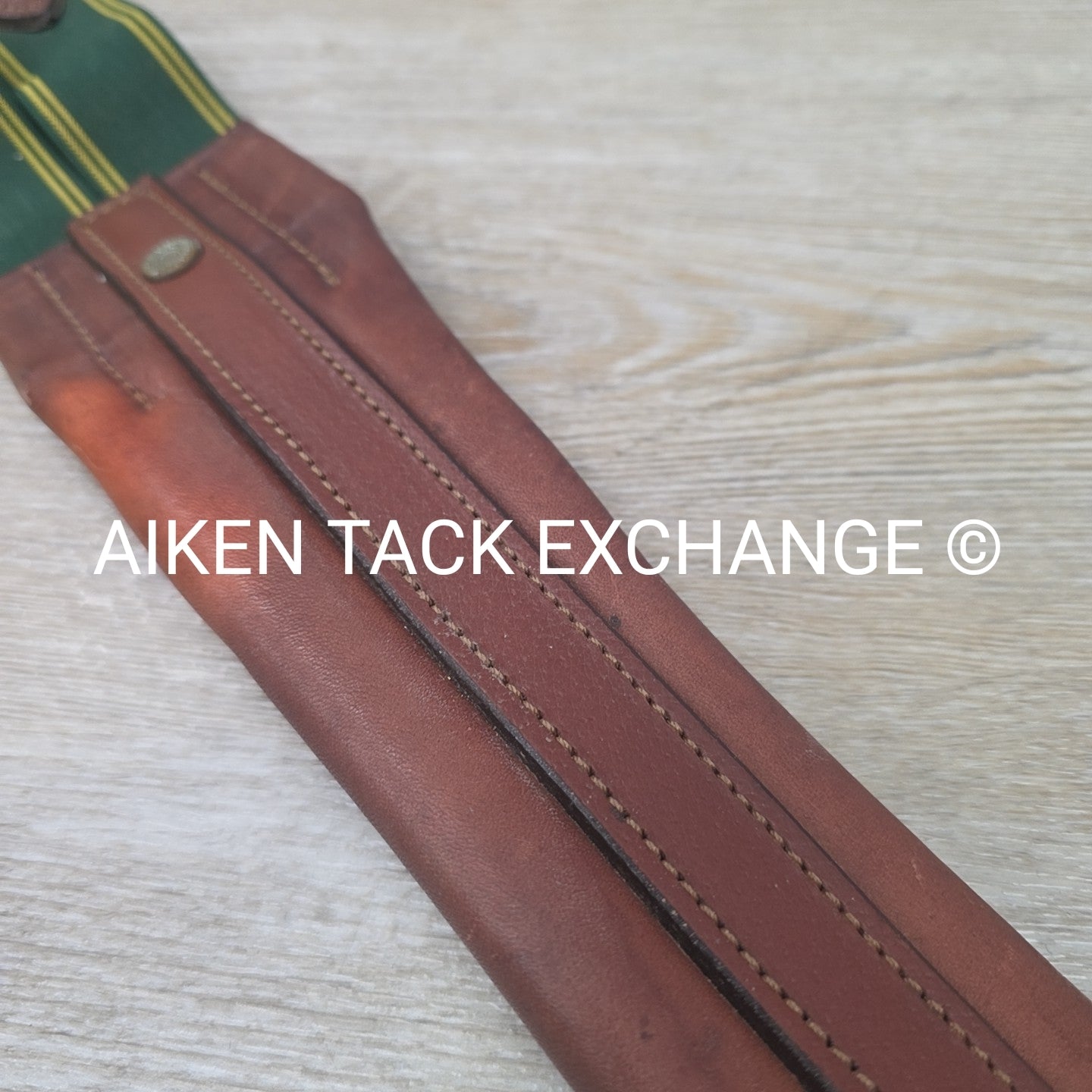 HDR Girth, Single End Elastic, Brown, 44"