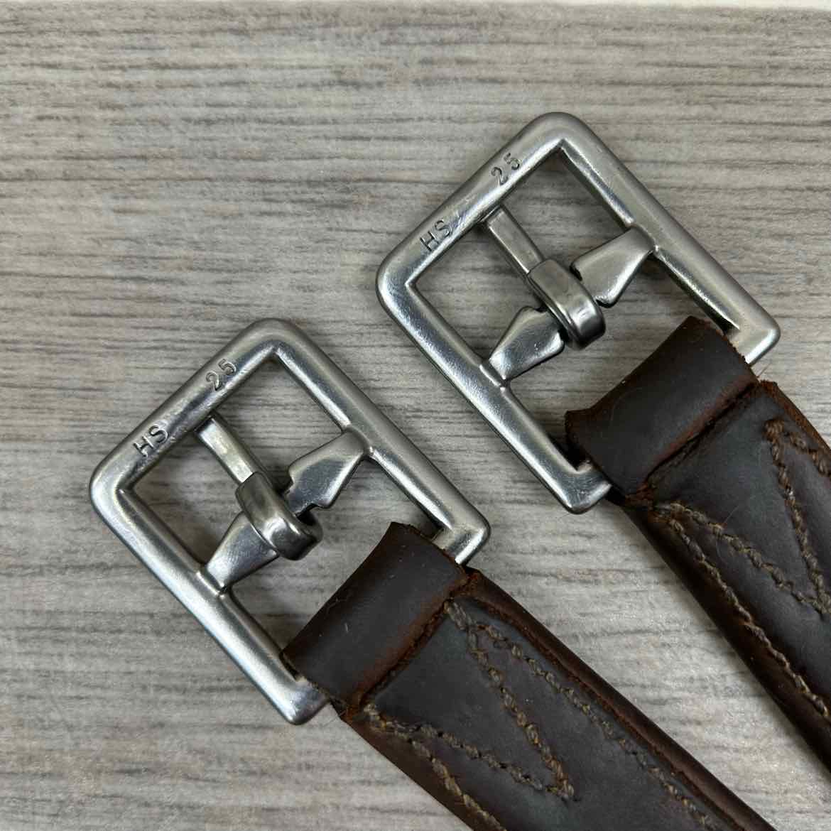 Antares Stirrup Leathers, Brown, 58"