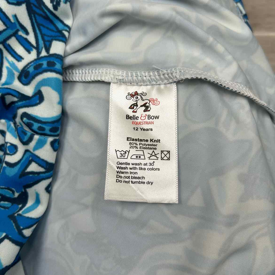Belle & Bow Long Sleeve Sun Shirt, Size 12