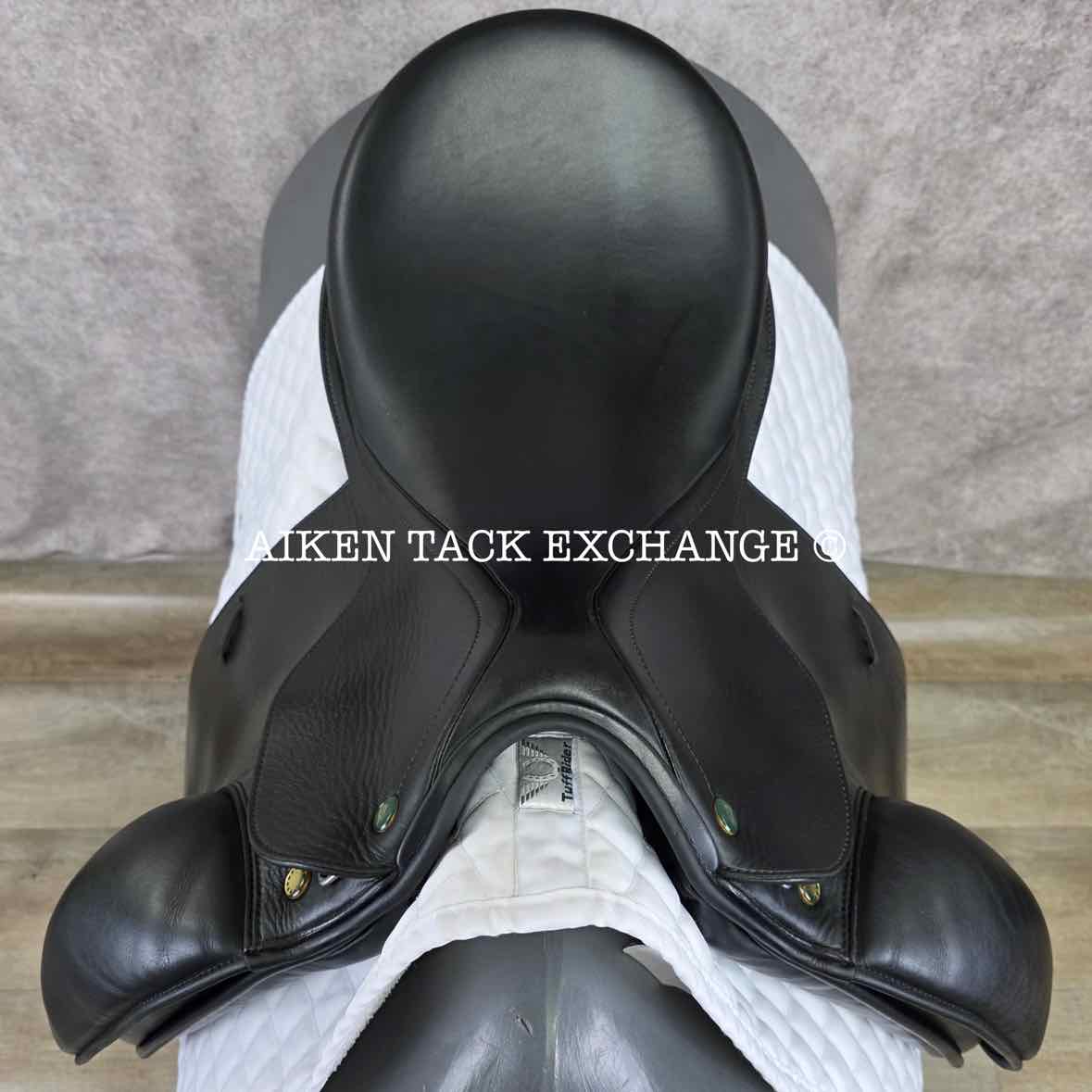 **On Trial** 2006 Prestige Dressage 2000 Saddle, 18" Seat, 35 Tree - MW, Wool Flocked Panels
