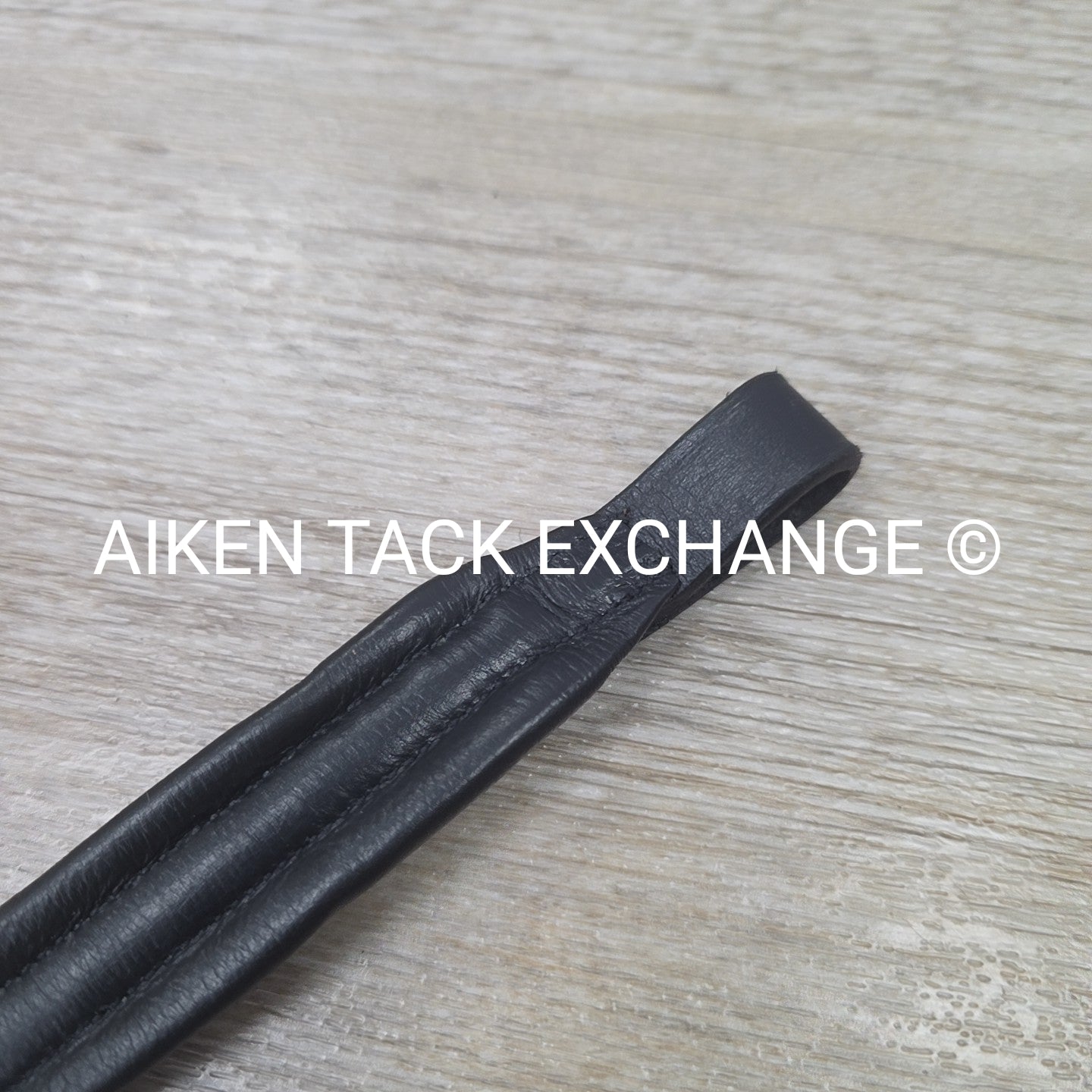Padded Browband, Black, Size 15"