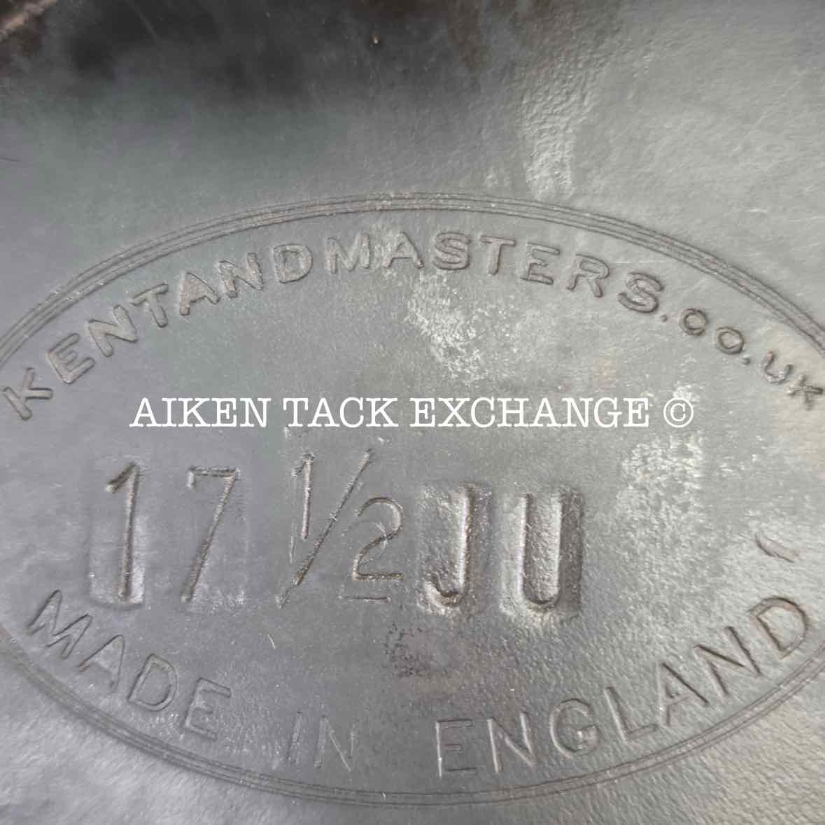 Kent & Masters Original Jump Saddle, 17.5" Seat, Adjustable Tree - Changeable Gullet, Wool Flocked Panels