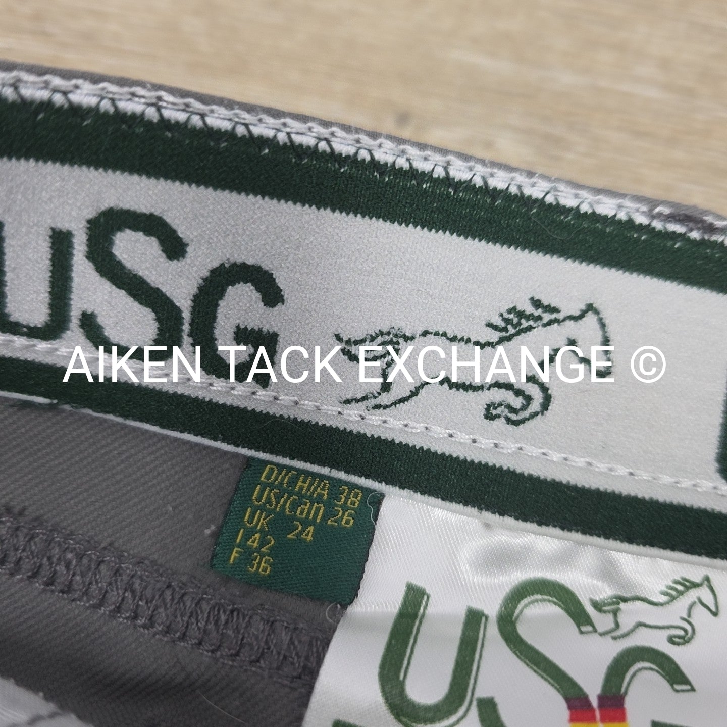 KL Select USG Silicone Grip Knee Patch Breeches, Size 26