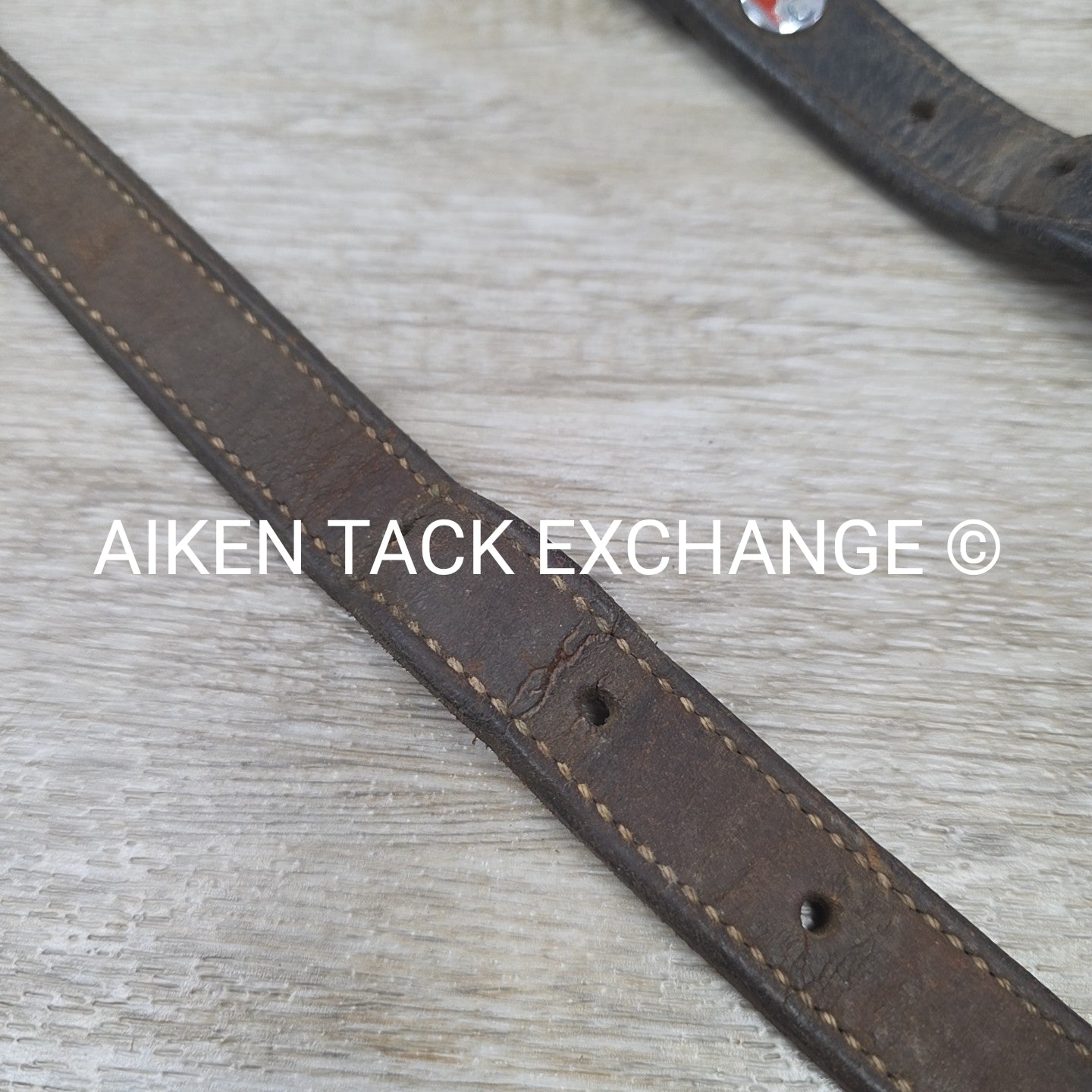 BARGAIN BUNDLE: 2 Replacement Leather Halter Crown Pieces, Cob