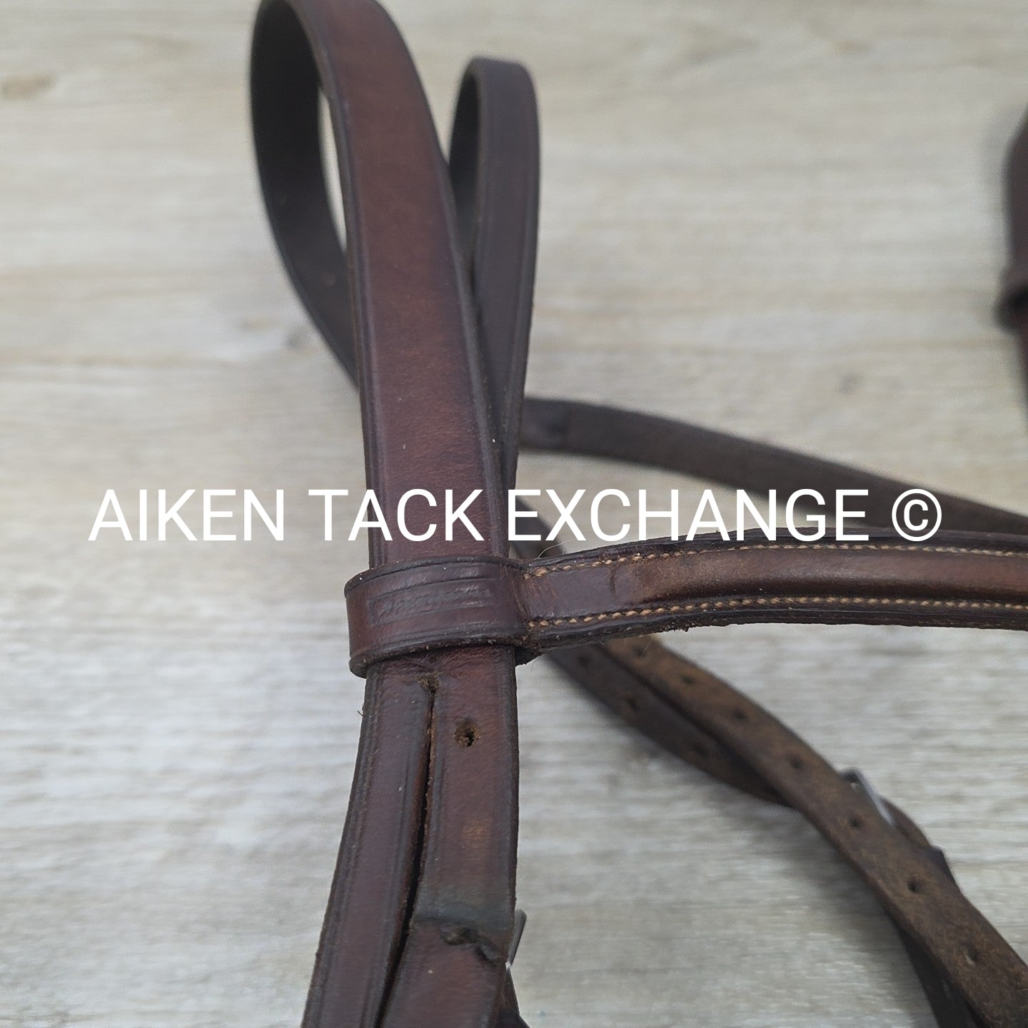 BARGAIN BUNDLE: 2 Plain Raised Bridles with Laced Reins & Rubber Reins, Brown, S