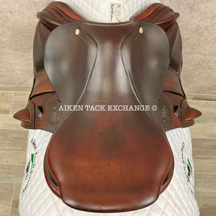 **SOLD** 2011 CWD SE15 Monoflap Jump Saddle, 16" Seat, 1A Flap, Medium Tree, Foam Panels