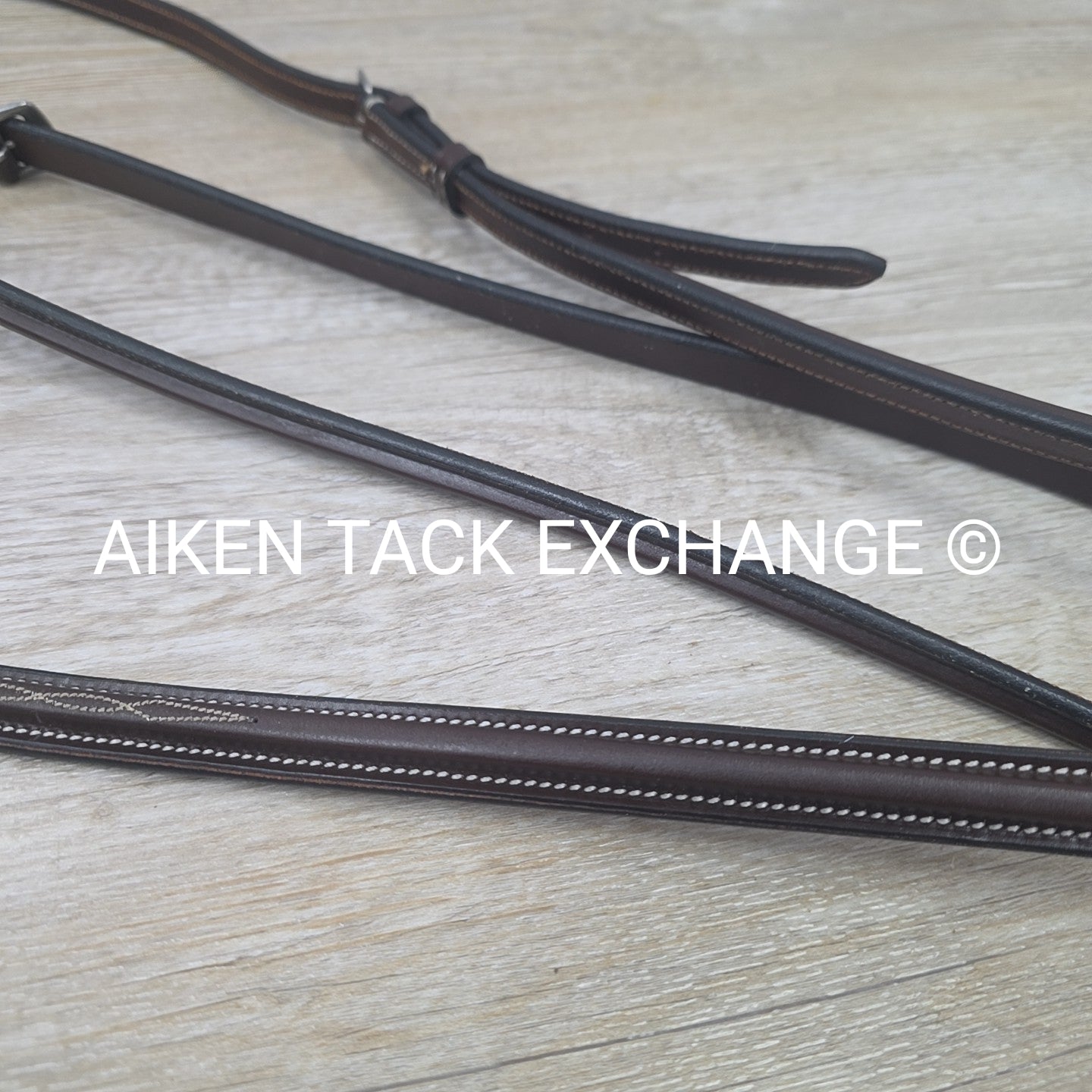 KL Select Red Barn Raised Fancy Stitch Standing Martingale, Size Cob