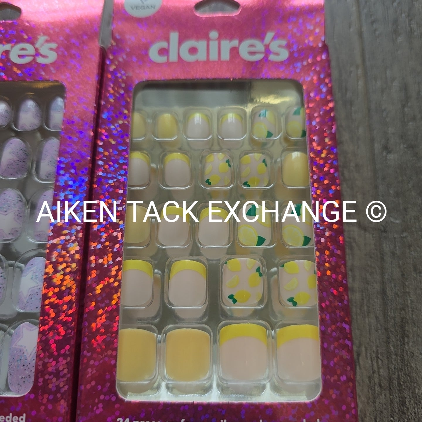 Claire's Press-On Nails (2 Sets) - 24 Count Each (48 Total)
