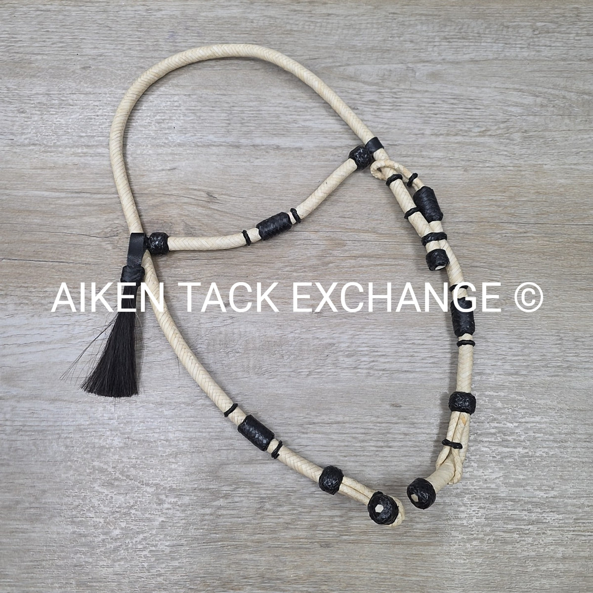 Braided Rawhide Headstall, No Reins