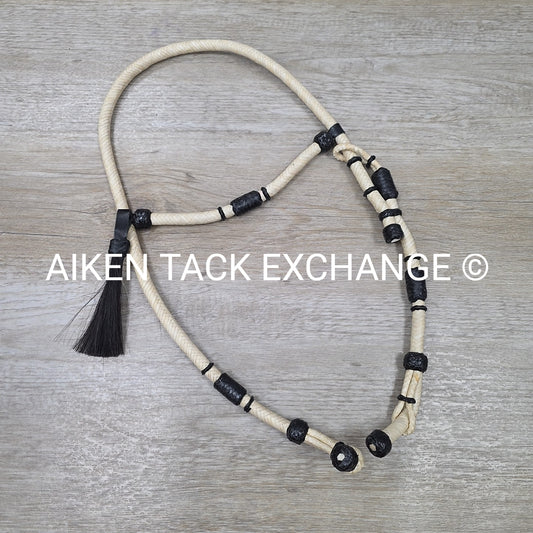Braided Rawhide Headstall, No Reins