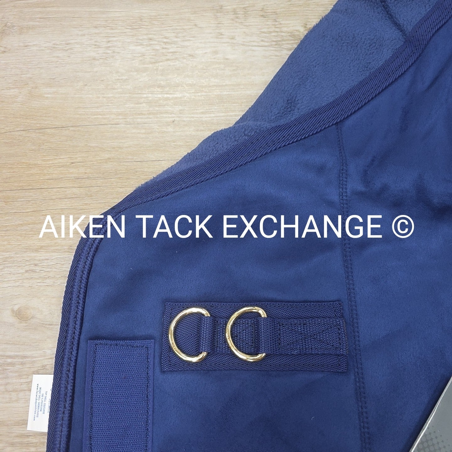 Fenwick Equestrian EquSuede Performance Cooler, Blue, 76"