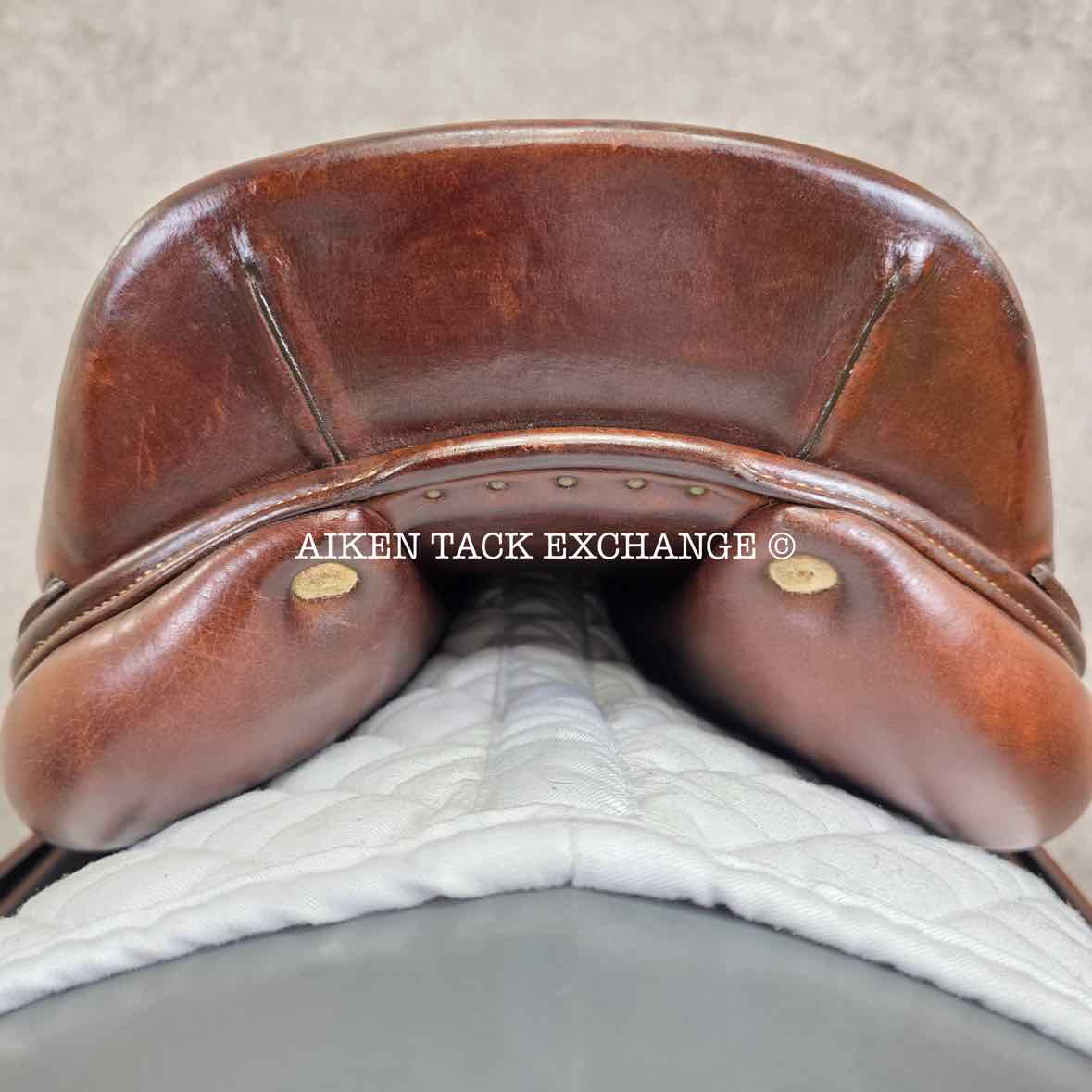 2012 Antares Comfort Close Contact Jump Saddle, 17" Seat, 2N Flap, Medium Wide Tree, Foam Panels