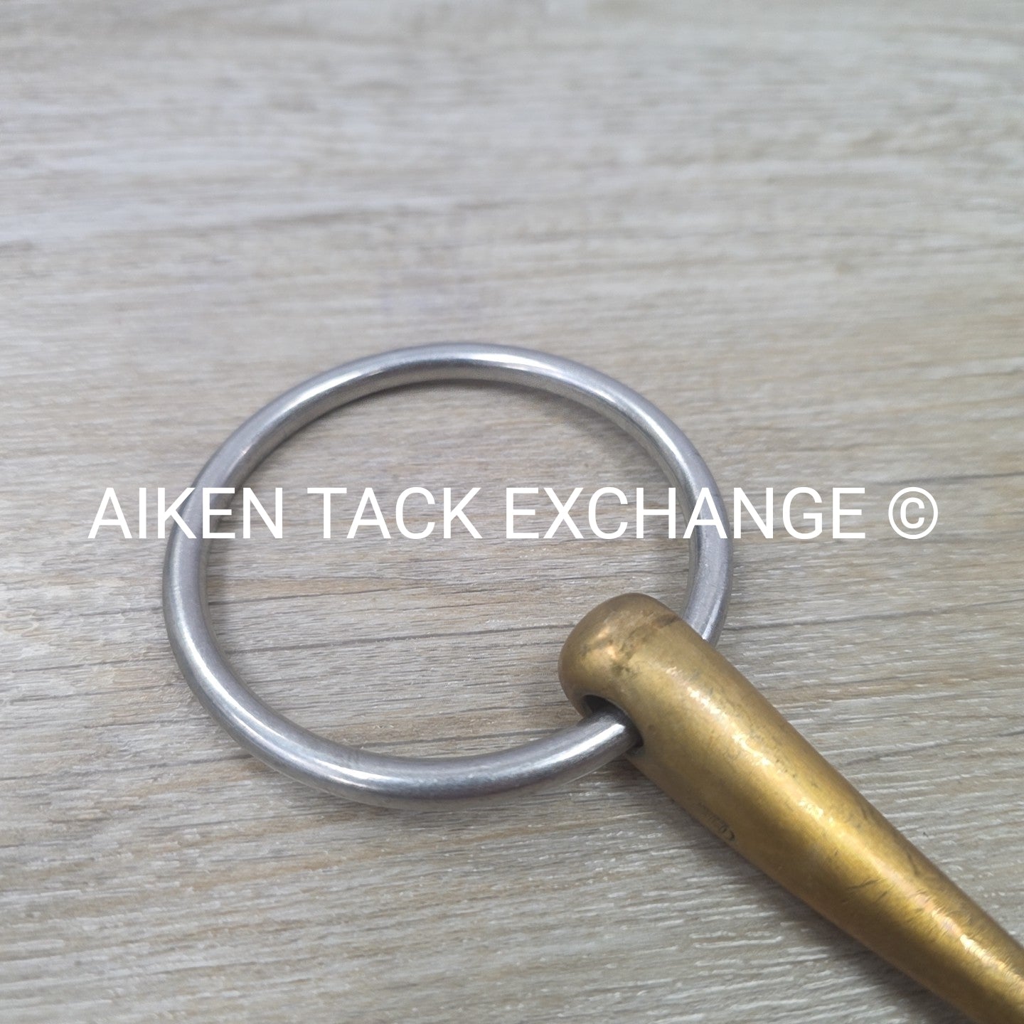 Herm Sprenger Aurigan Single Joint Loose Ring Bit 5.25"