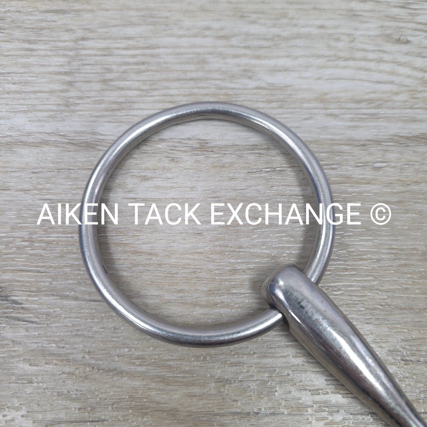 Copper French Link Loose Ring Bit 6"