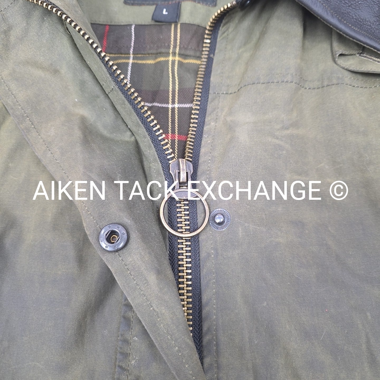 Outback Survival Gear Olive Green Waxed Trench Coat, Women's Large