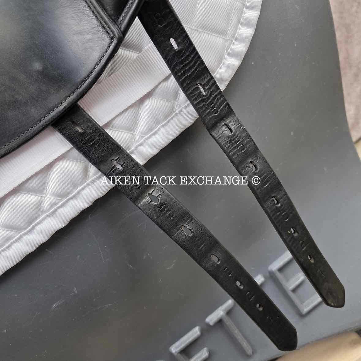 2000 Prestige Dressage 2000 Saddle, 18" Seat, 34 Tree - M/MW, Wool Flocked Panels